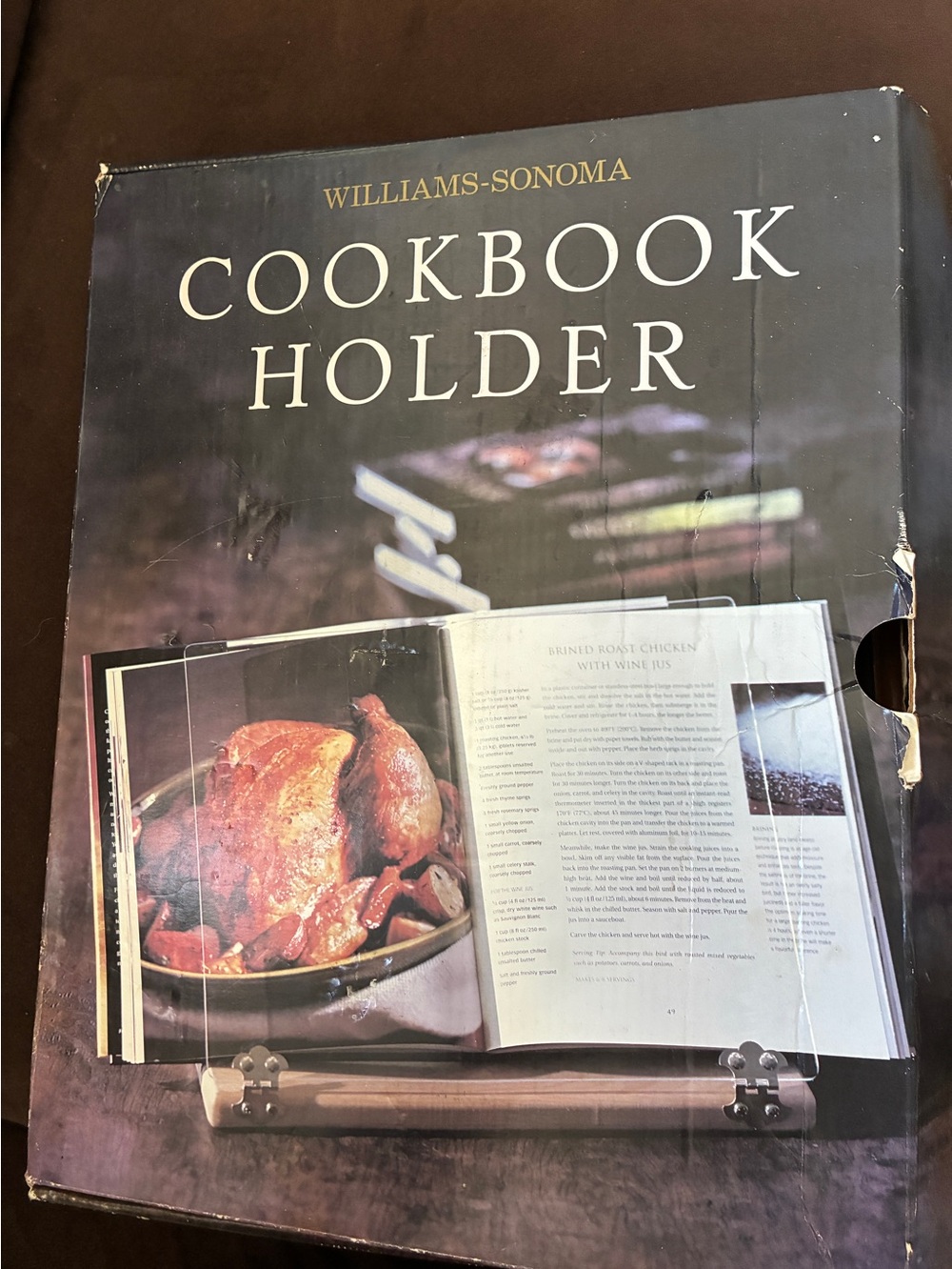 Williams-Sonoma cookbook holder - Picture 9 of 9